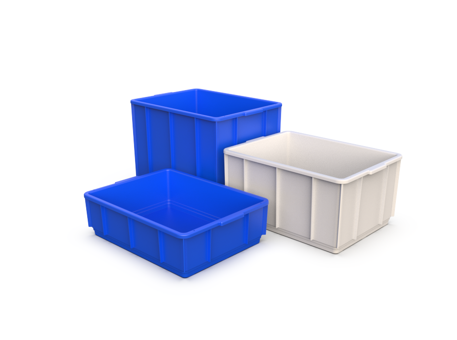 Stacking Totes – A Plus Plastics