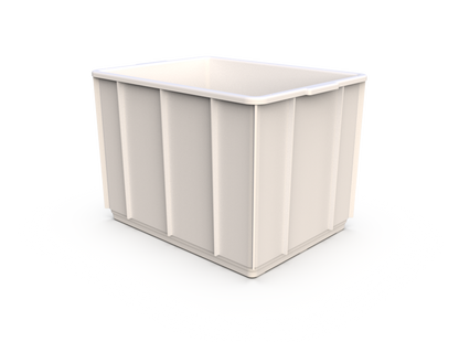 Stackable Tote Box 432x320x127 White (BXR004WHT)