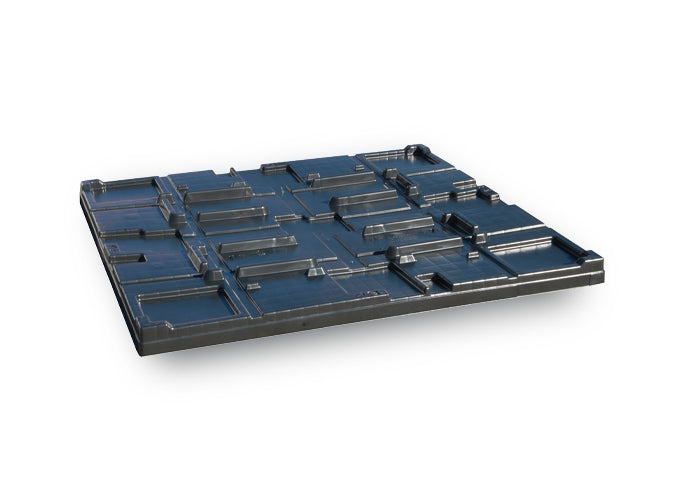 Heavy Duty Collapsible Pallet Bin Lid – A Plus Plastics